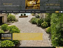 Tablet Screenshot of 404stone.com